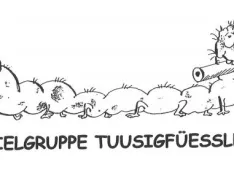 Spielgruppe Tuusigf&uuml;essler Seewen logo (Foto: Pfarramt Seewen)