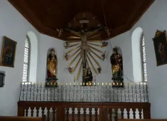 Das Kruzifix in der Kreuzkapelle
